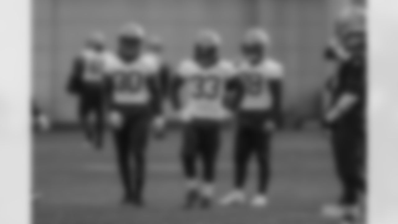 RBs Jamaal Williams, Aaron Jones & Mike Weber