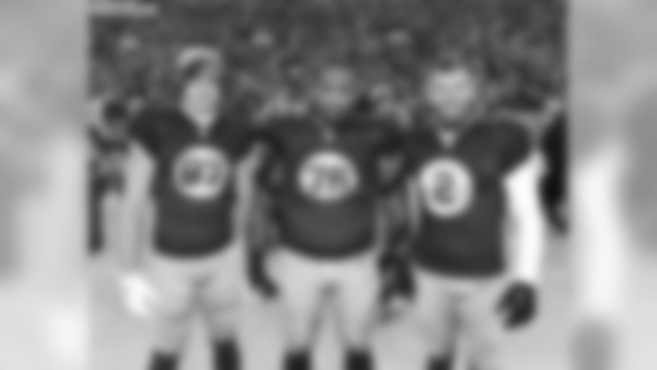 87 Jordy Nelson, #76 Mike Daniels, #2 Mason Crosby