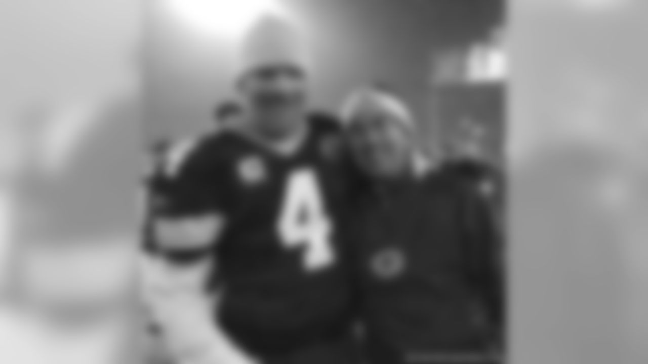 Brett Favre and Bryan Nehring