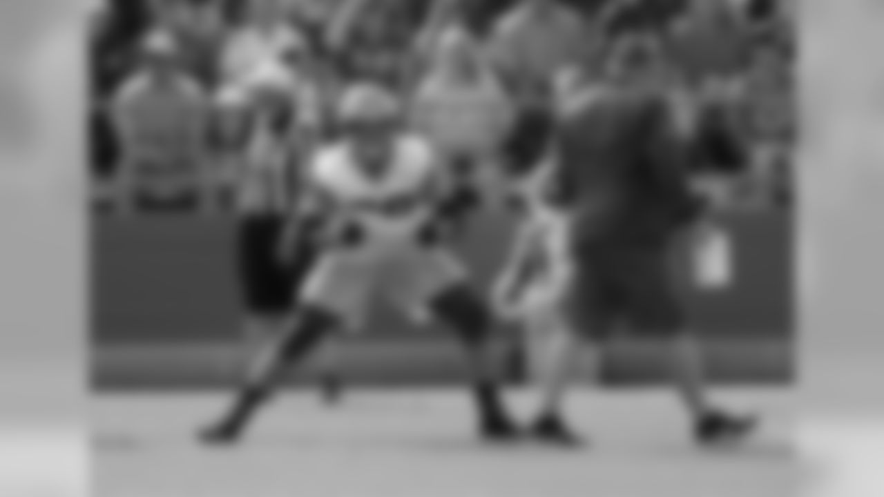He was selected by Green Bay with the first of three fourth-round selections (No. 109 overall), he became the first Colorado offensive lineman to be drafted by the Packers since C Joe Garten in 1991 (sixth round).