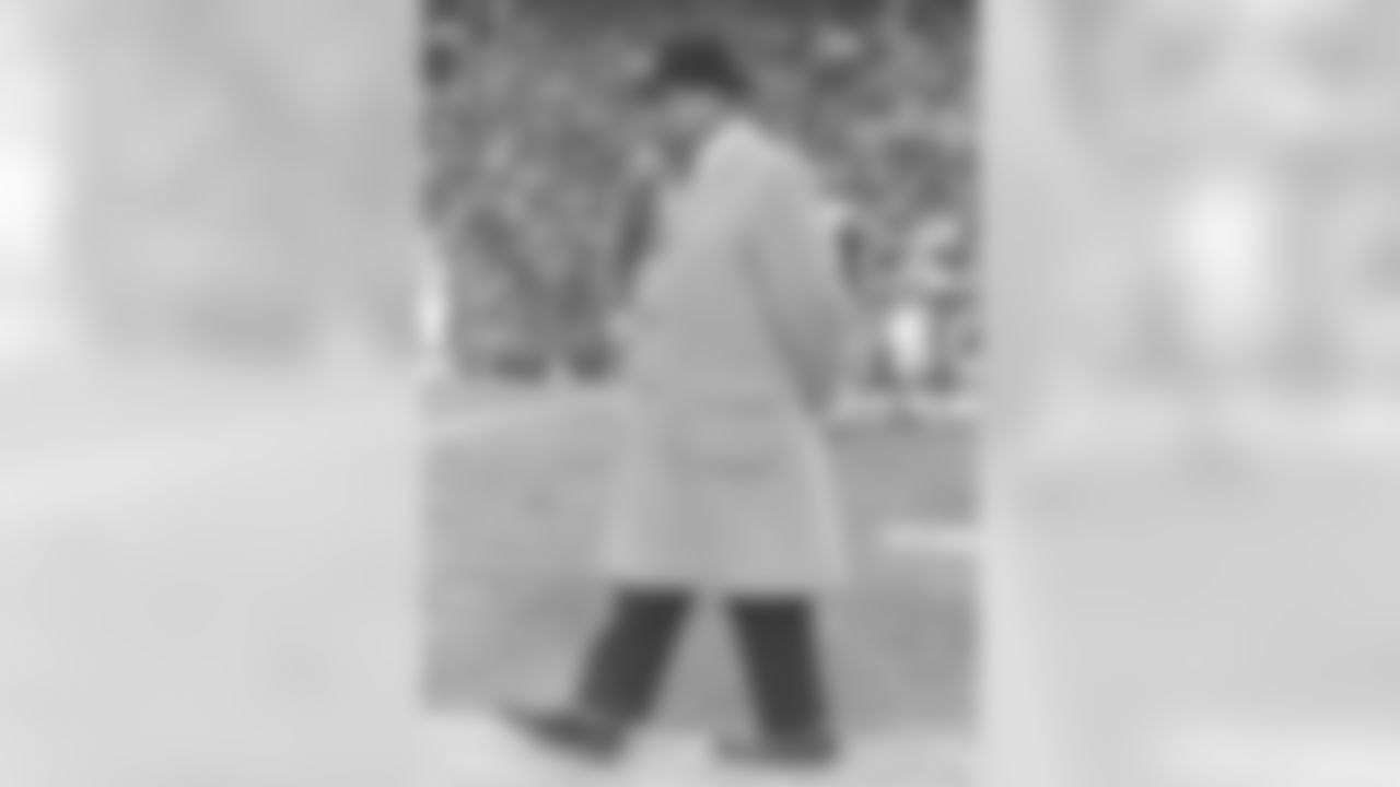 Jan. 1, 1967 - Coach Vince Lombardi walks the sideline during his team's 34-27 win over the Cowboys in the NFL Championship. The two storied franchises both rank in the top four in postseason victories (Dallas-34 / Pittsburgh-33 / Green Bay-30 / San Francisco-30).