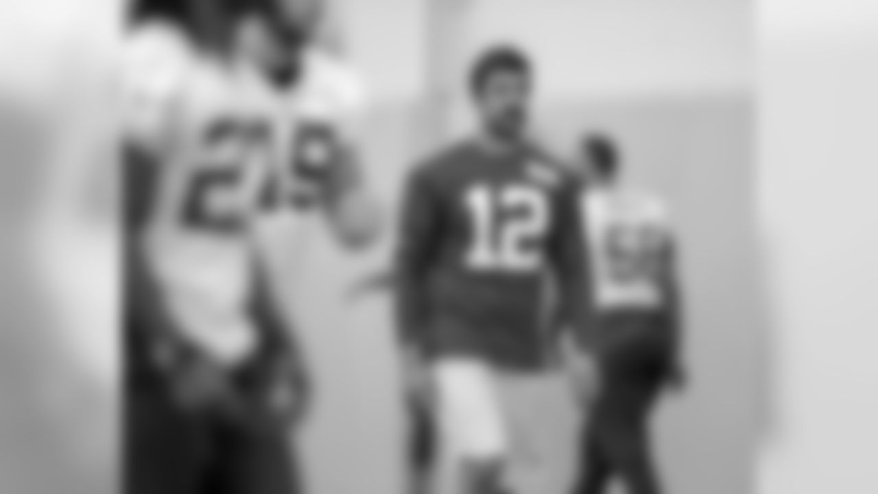 Green Bay Packers take part in the off-season program on Monday, April 8, 2019