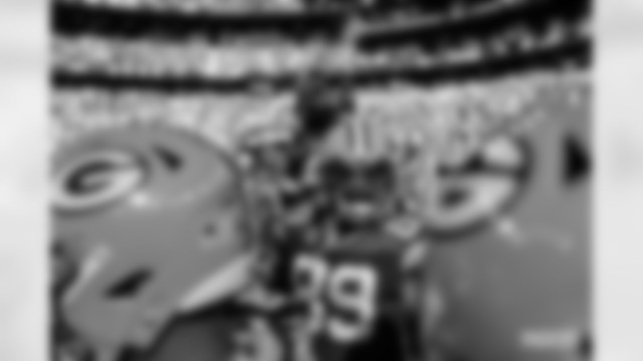 Green Bay Packers against the New York Giants at Tottenham Hotspur Stadium in London, England, on Sunday, Oct. 9, 2022.