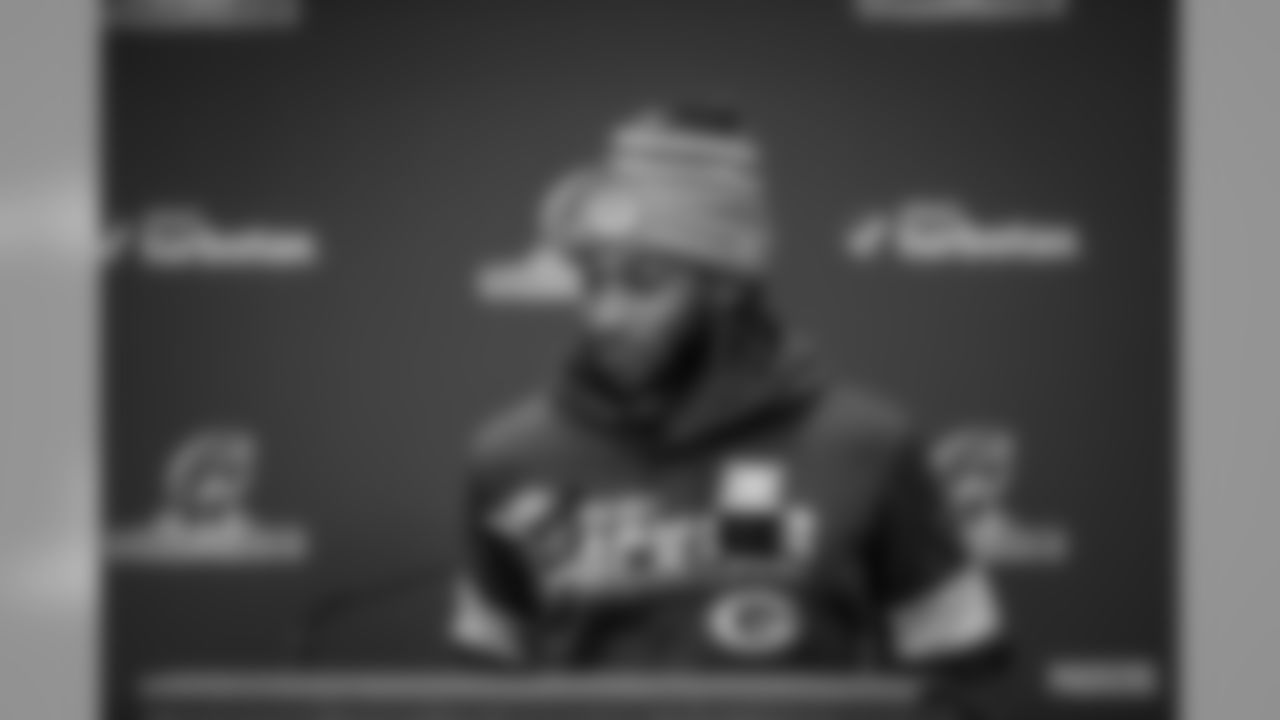 Packers running back Aaron Jones