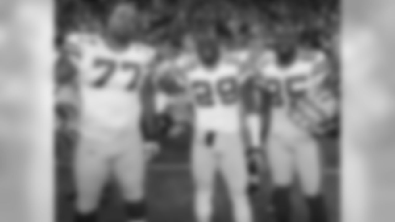 Captains Cullen Jenkins, Derrick Martin and Greg Jennings