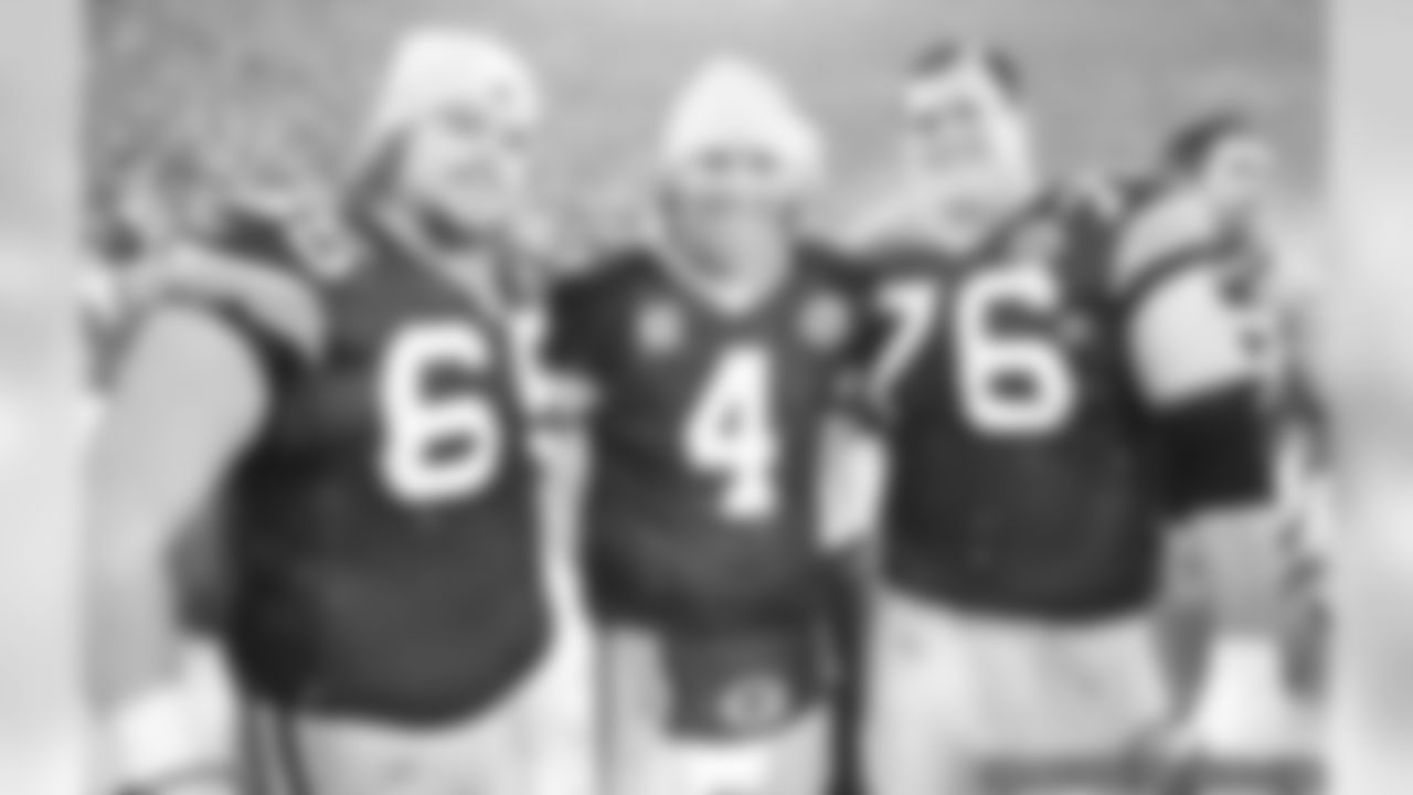 Mark Tauscher, Brett Favre and Chad Clifton