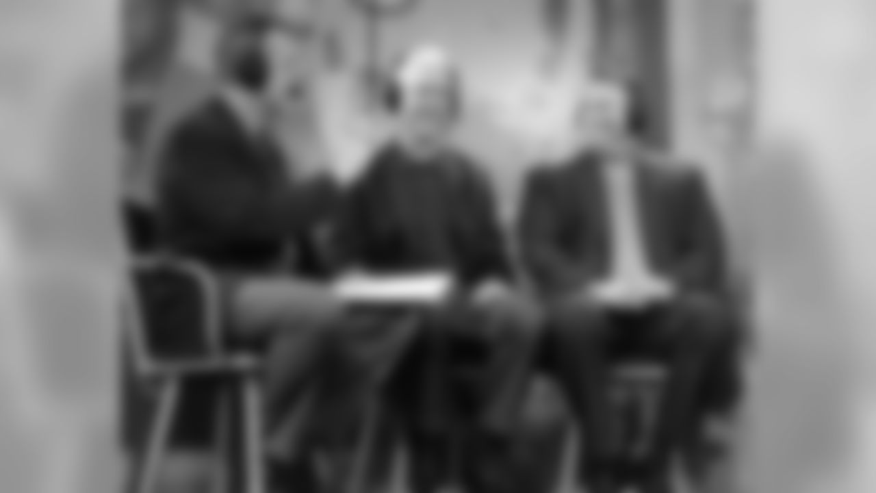 Larry McCarren, Ted Thompson and Mike McCarthy