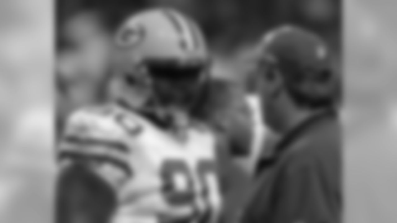 B.J. Raji and Mike Trgovac