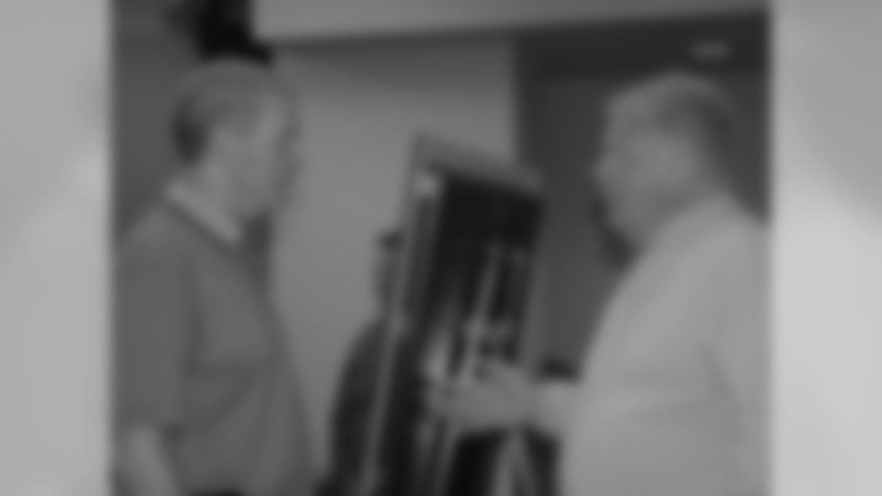 Bob Harlan and Daniel Flagstad