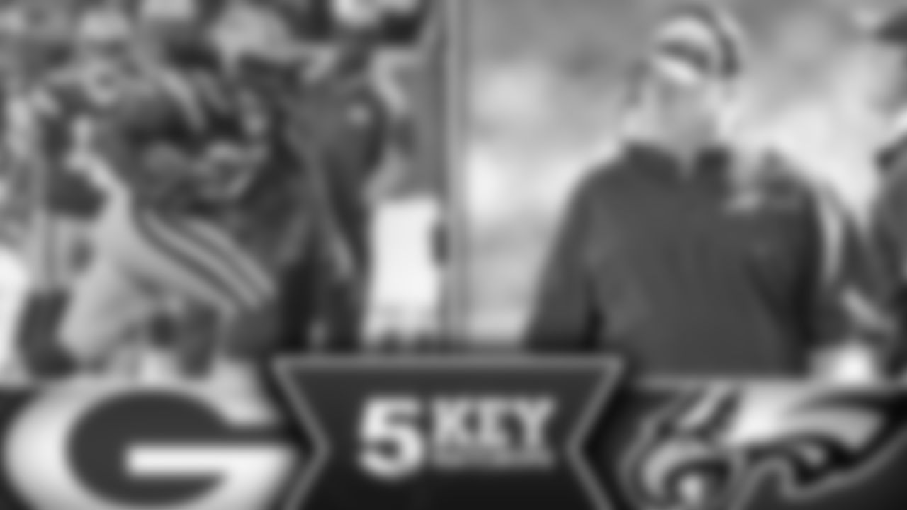 Lacy gets better and stronger by the week, and the Packers have never needed him more than they do this week. With Aaron Rodgers sidelined by a broken collarbone, the spotlight falls on the league's second-ranked running game. It will be counted on to win time of possession and deny Kelly his likely intention to turn this game into a shootout.