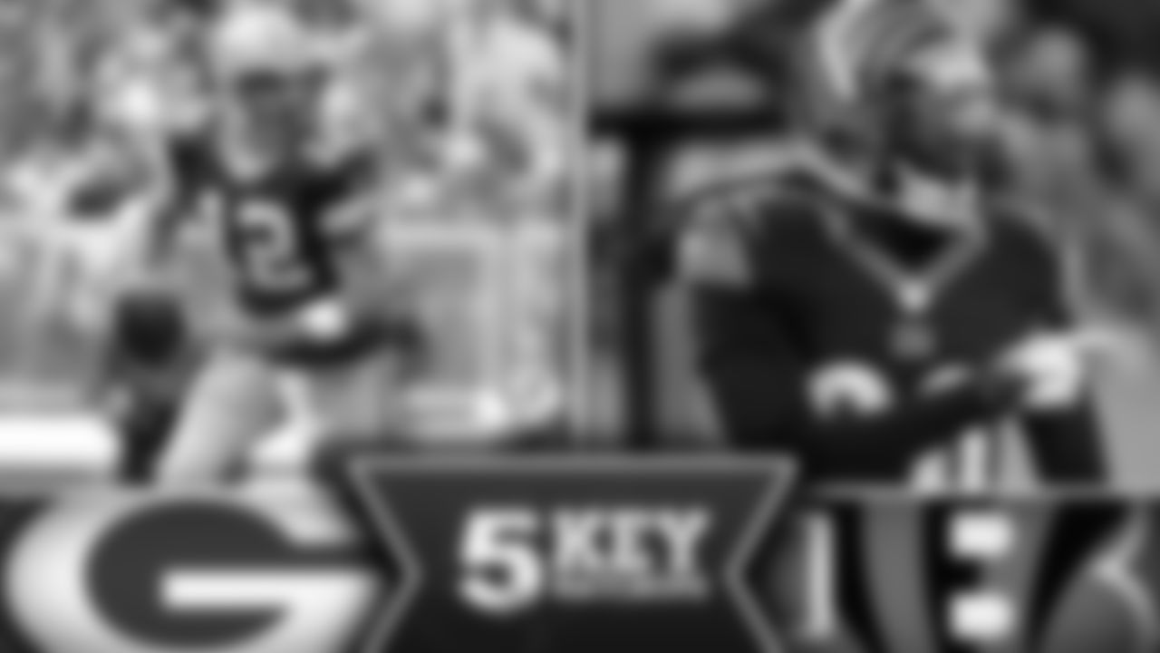 The Bengals aren't likely to leave Nelson in single-high coverage, but he might be shell-shocked from what he saw Rodgers do to the Redskins. In a Bengals secondary with injury issues, Nelson might be forced to play a bigger role than the deep centerfielder at which he is normally used, especially when the Packers go five wide.