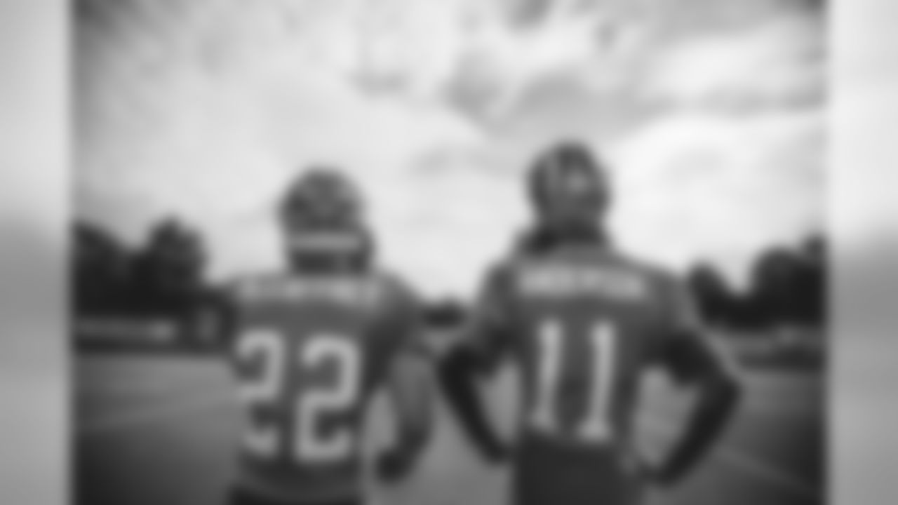 Christian McCaffrey and Robby Anderson