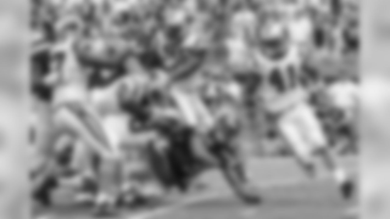 DE Greg Hardy, LB Thomas Davis, DE Charles Johnson and CB Captain Munnerlyn