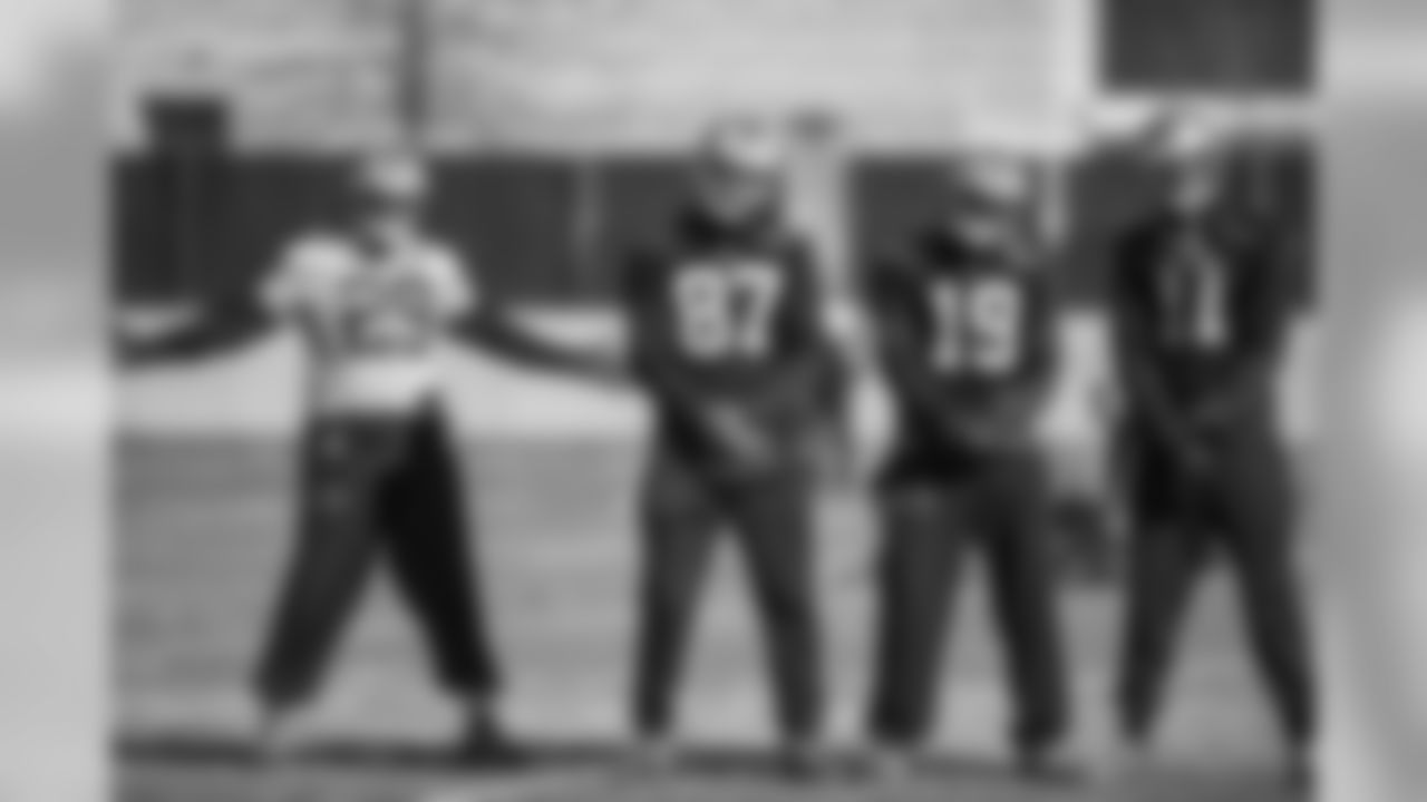 CB Drayton Florence, WRs Domenik Hixon, Ted Ginn, Brandon LaFell
