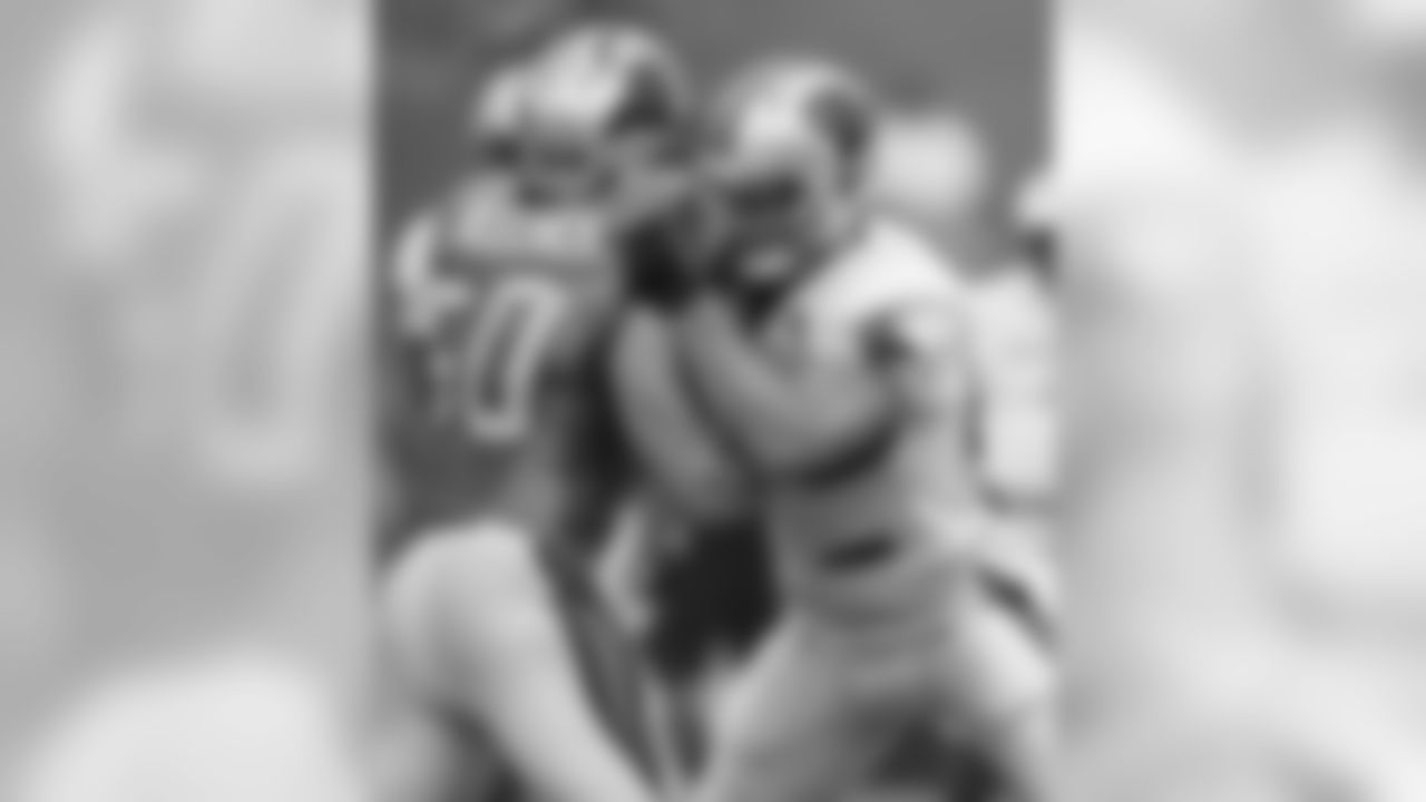 LB Brian Blechen and TE Greg Olsen