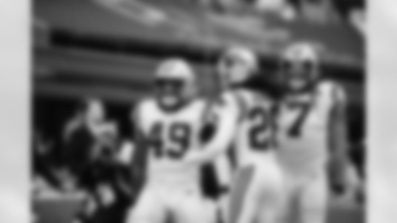 LB - 49 - Frankie Luvu
CB - 26 - Donte Jackson
LB - 7 - Shaq Thompson