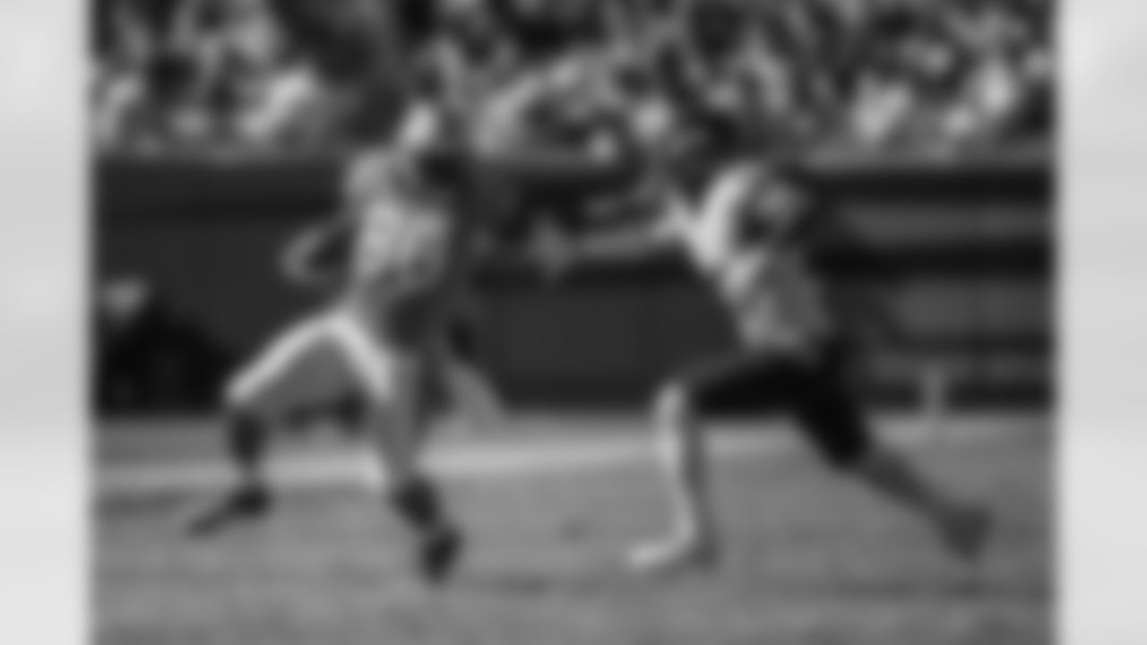 Ian Thomas has played in 65 games with 30 starts in four seasons in Carolina, totaling 802 receiving yards on 90 receptions.