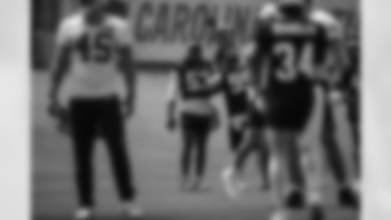 FB - 45 - Giovanni Ricci
DE - 53 - Brian Burns
DT - 99 - Matt Loannidis
S - 34 - Sean Chandler