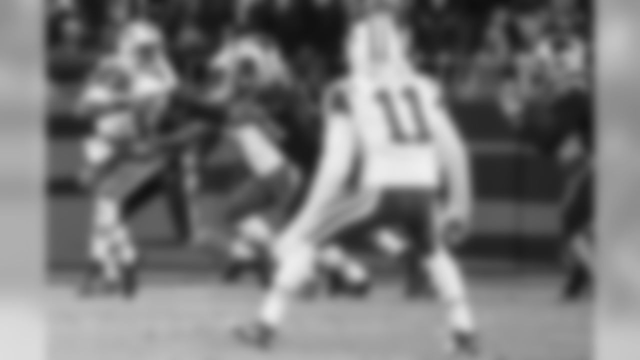 Carolina Panthers play against the New York Jets on Sunday, December 15, 2013.