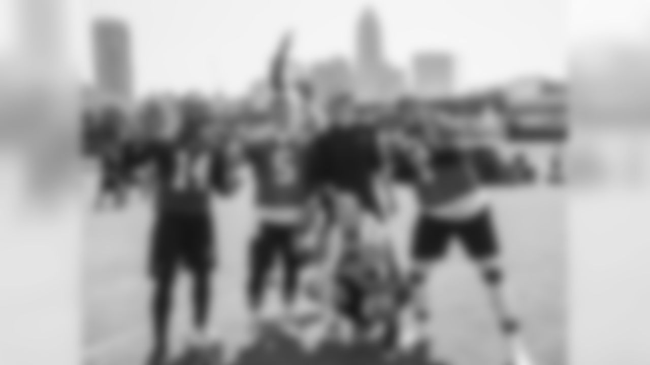 Quarterbacks and S Charles Godfrey