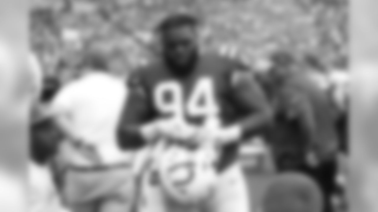 Indianapolis Colts defensive end Zach Kerr (94) on the sideline during the first half of an NFL football game against the Detroit Lions in Indianapolis, Sunday, Sept. 11, 2016. (AP Photo/R Brent Smith)