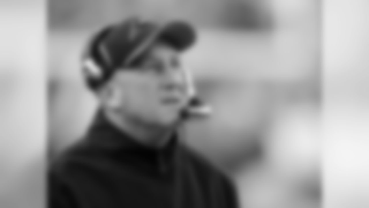 Carolina Panthers coach John Fox looks out to the field in the second half of the Panthers' 19-12 win over the Arizona Cardinals in an NFL football game in Charlotte, N.C., Sunday, Dec. 19, 2010. (AP Photo/Chuck Burton)