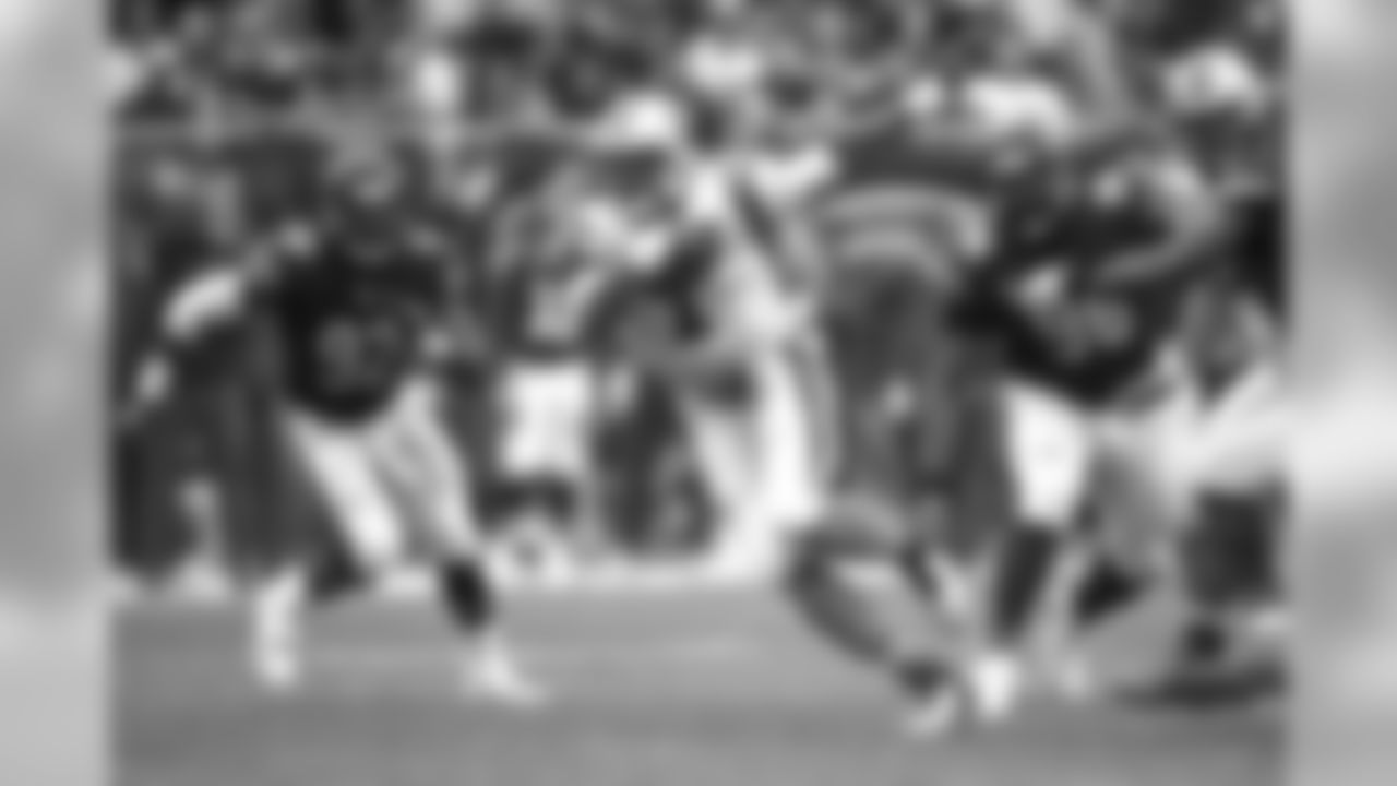 Cam Newton rushes The Carolina Panthers play against the Chicago Bears on Sunday, October 22nd at Soldier Field.