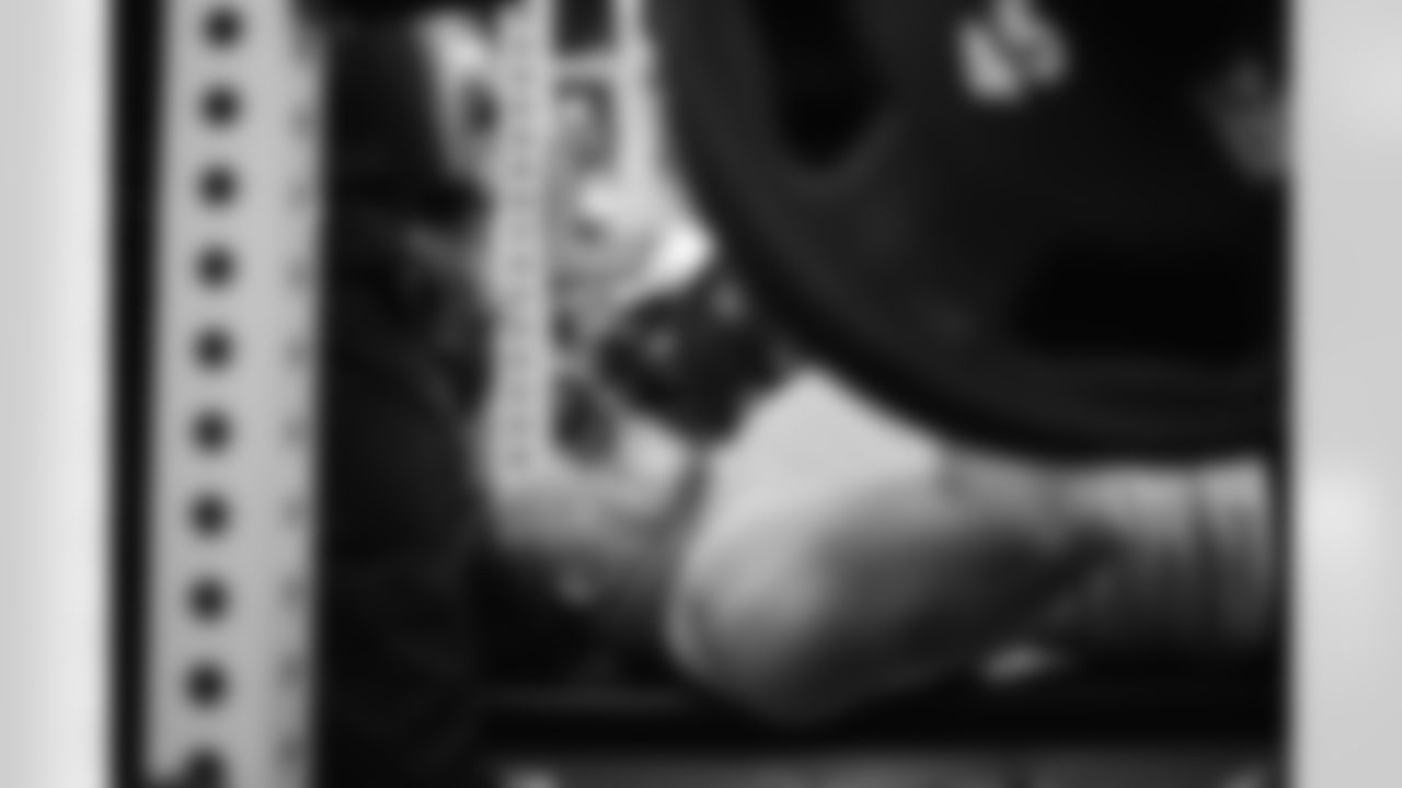 Offseason workouts in the weight room