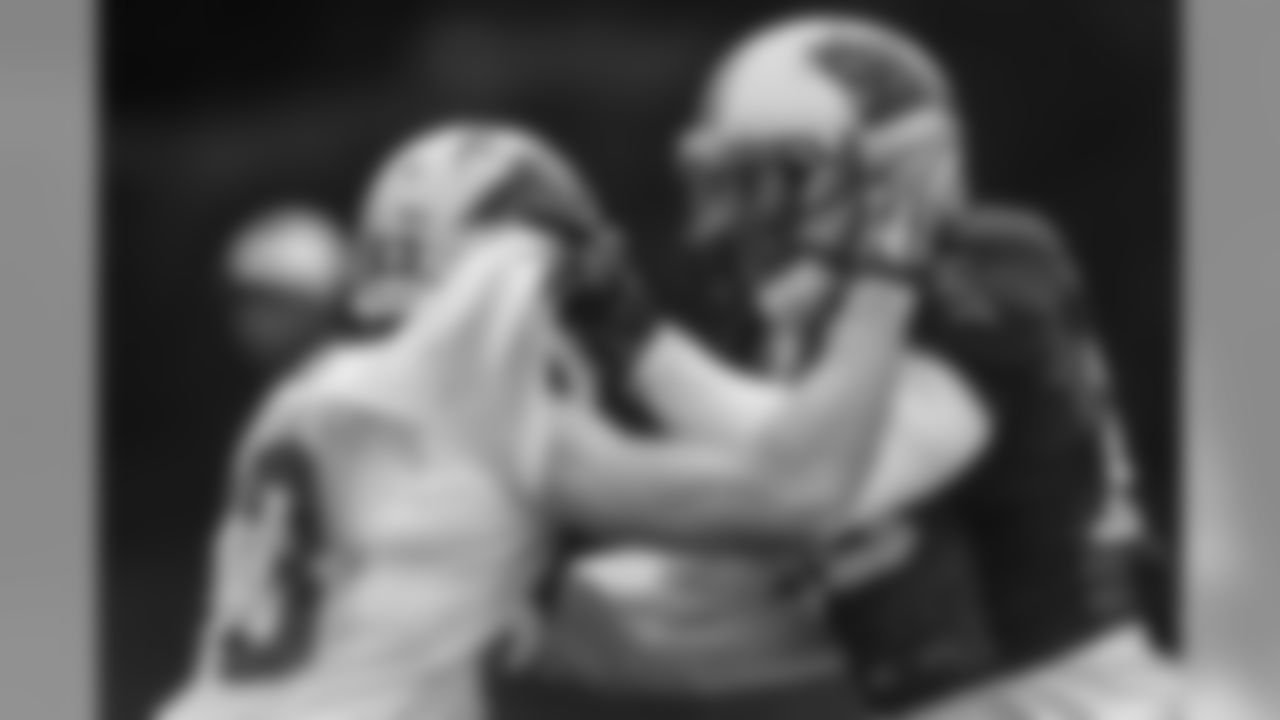 LB Ben Jacobs and RB Jonathan Stewart
