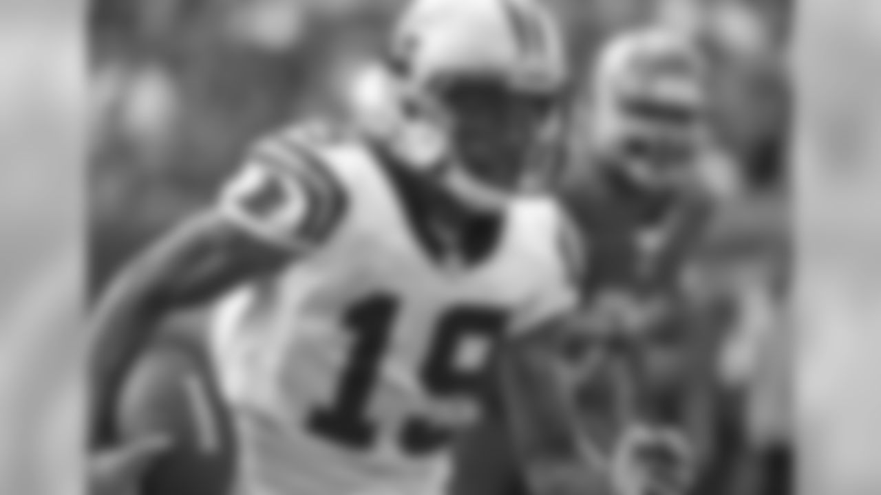 WR Tedd Ginn Jr. (2013, 2015-2016)
The Panthers acquired Ted Ginn Jr. on two occasions, once in 2013 and again in 2015. During his two stints in Carolina, Ginn proved to be an explosive threat in both the return and passing game thanks to his top-end speed. During the 2015 campaign, Ginn recorded a career-high 10 receiving touchdowns while helping the Panthers reach Super Bowl 50.