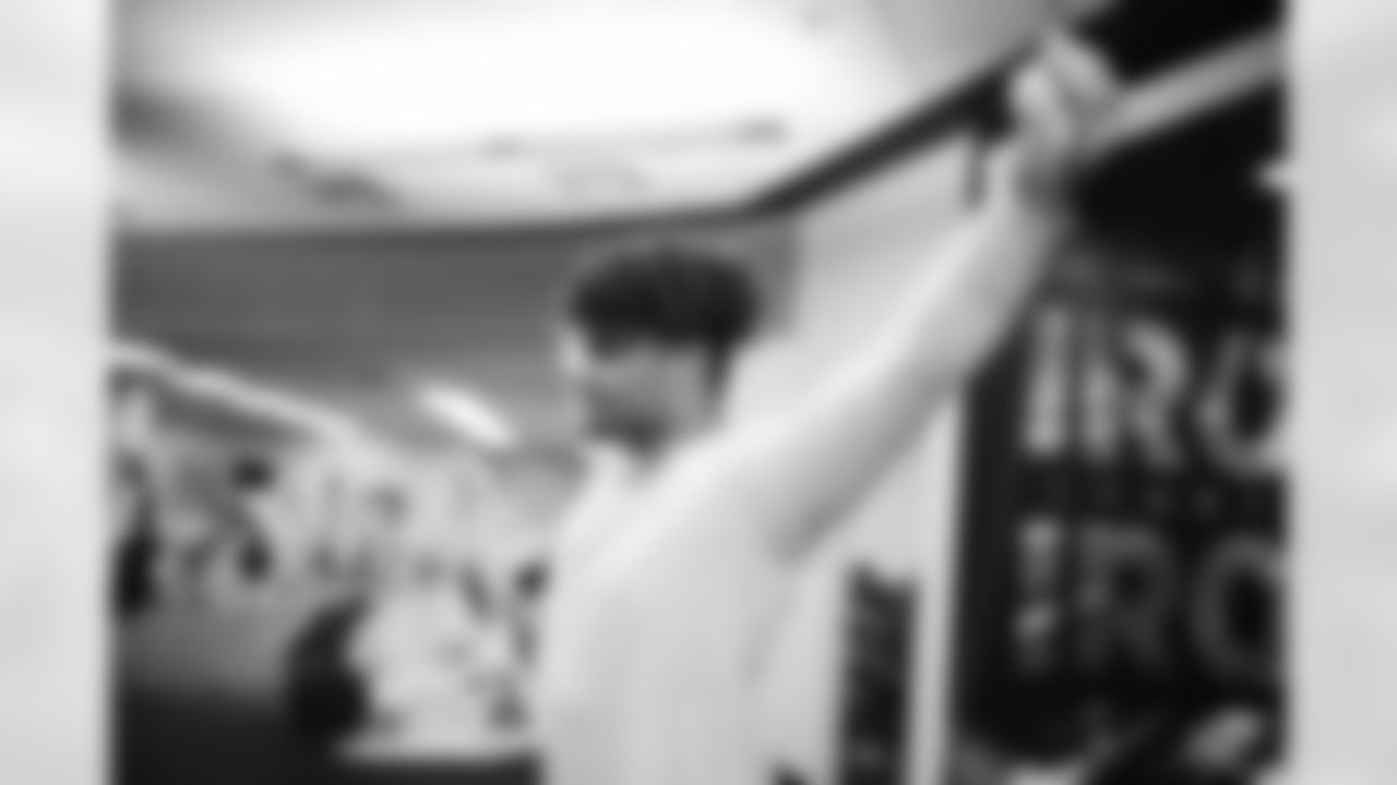 Offseason workouts in the weight room