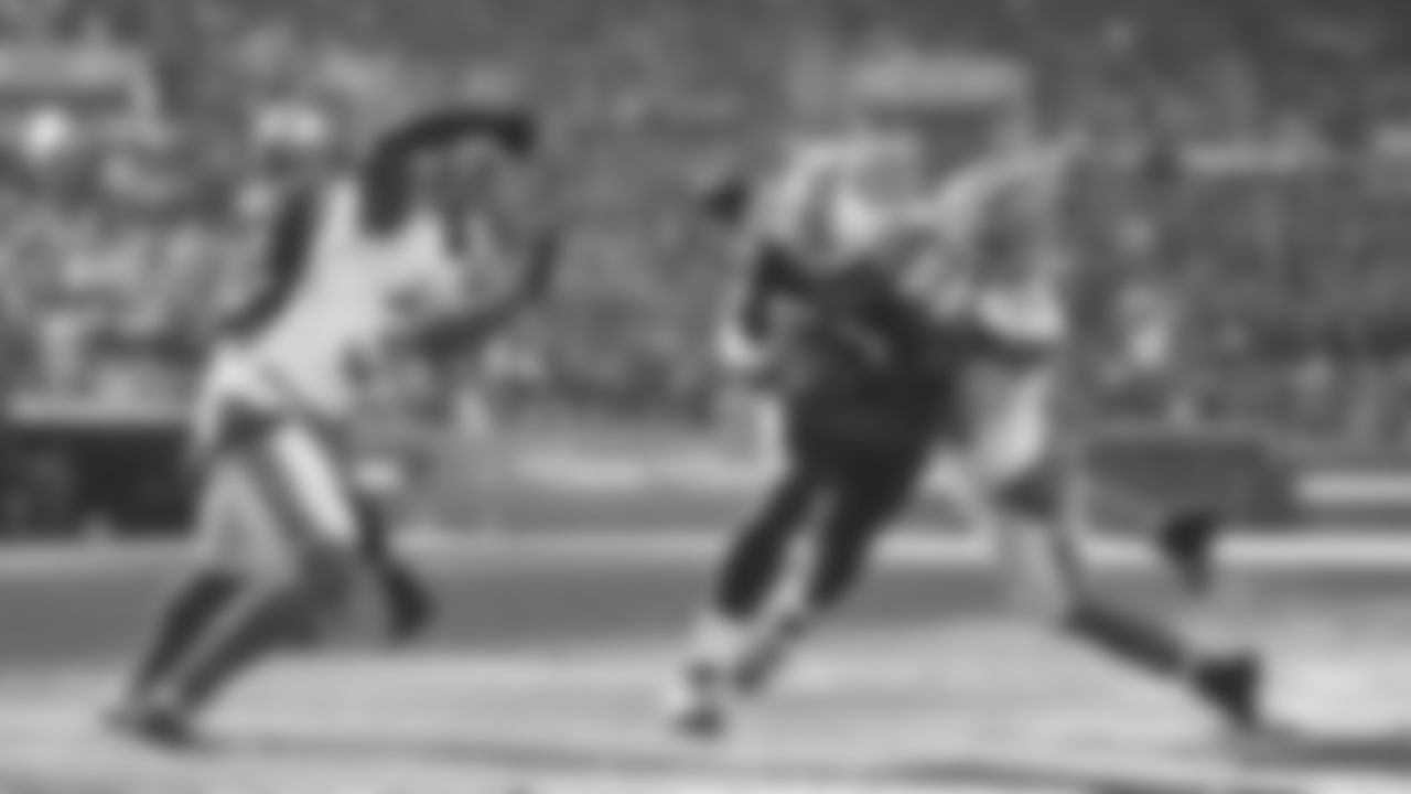 Ian Thomas has played in 65 games with 30 starts in four seasons in Carolina, totaling 802 receiving yards on 90 receptions.