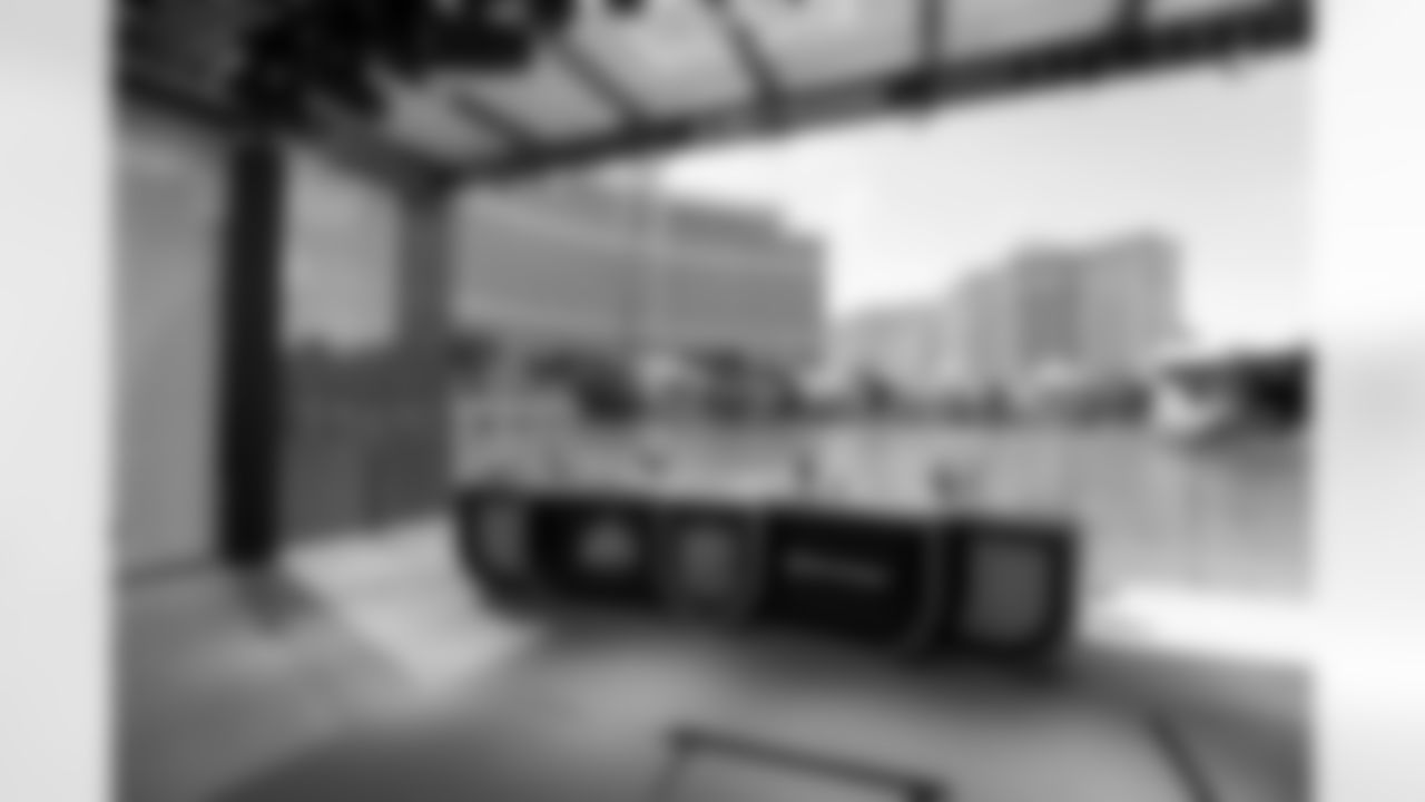NFL Draft setup in Las Vegas