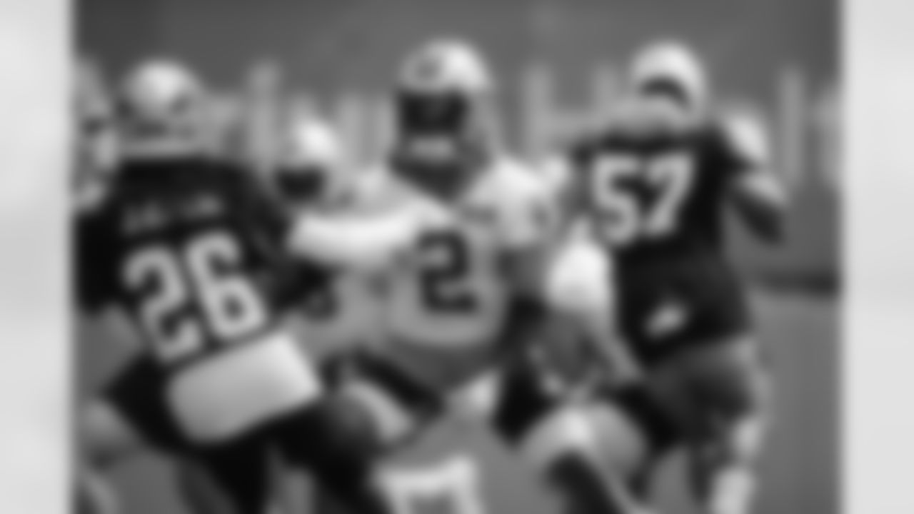CB - 26 - Donte Jackson
WR - 2 - DJ Moore
LB - 57 - Cory Littleton
