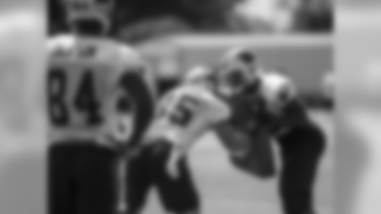TEs Dallas Walker and Marcus Lucas