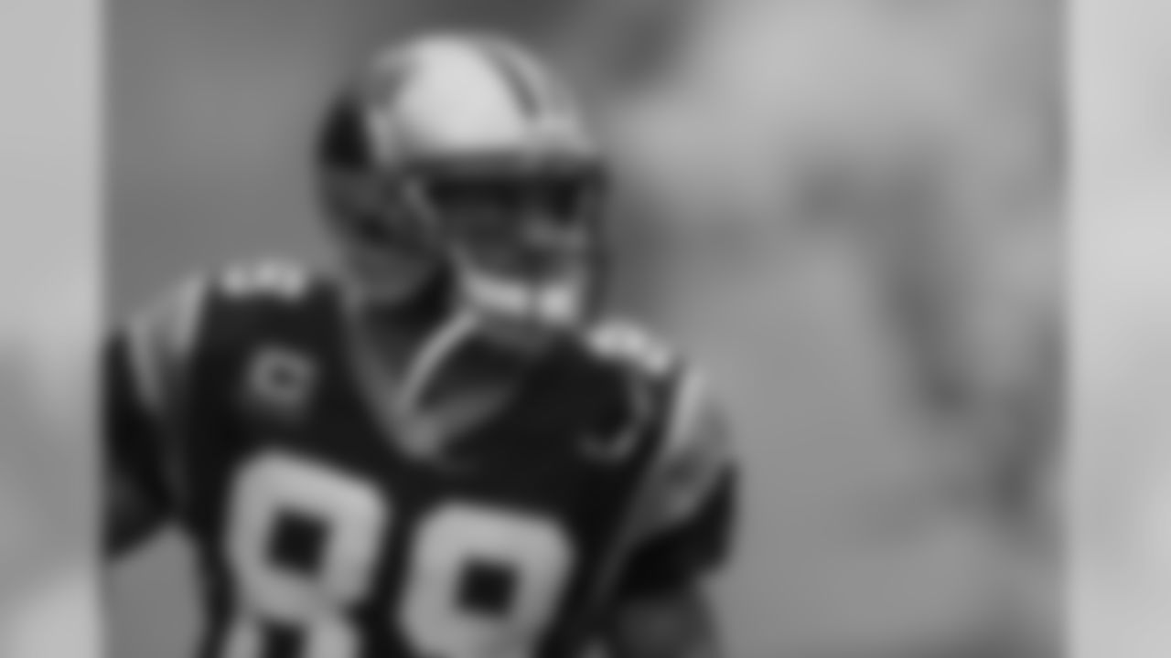 With the 74th overall pick in the third round of the 2001 draft, the Panthers selected wide receiver Steve Smith, and the rest is history. Smith finished his 16-year career with 14,731 receiving yards to rank eighth all-time in the NFL. During his 13 years in Carolina, Smith made five Pro Bowl appearances and earned All-Pro honors twice. He was selected to the Panthers Hall of Honor in 2019.