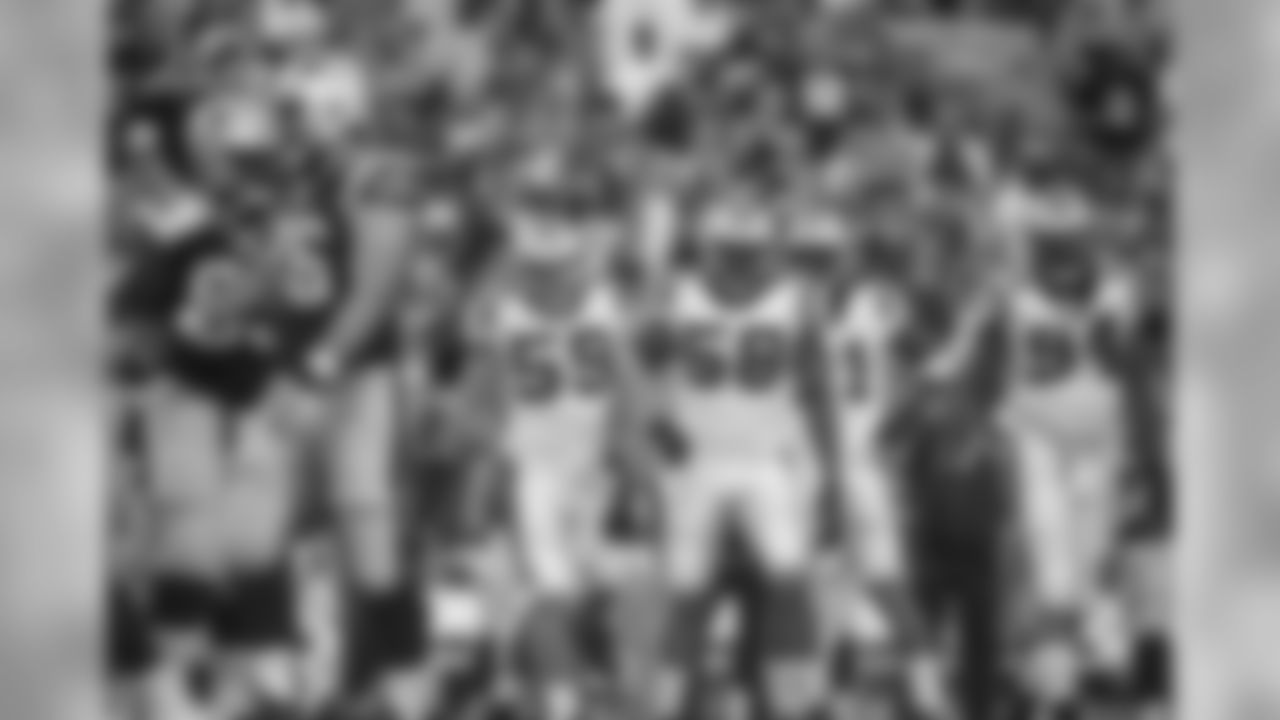 LB Luke Kuechly, LB Thomas Davis, Sr., CB Charles Tillman and DE Kony Ealy