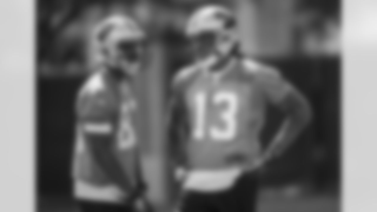 WRs Marcus Lucas and Kelvin Benjamin