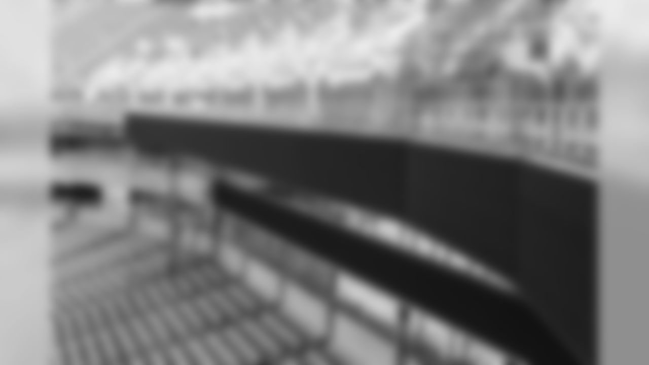 The ribbon boards that will encircle the 300 and 500 levels continue to take shape.