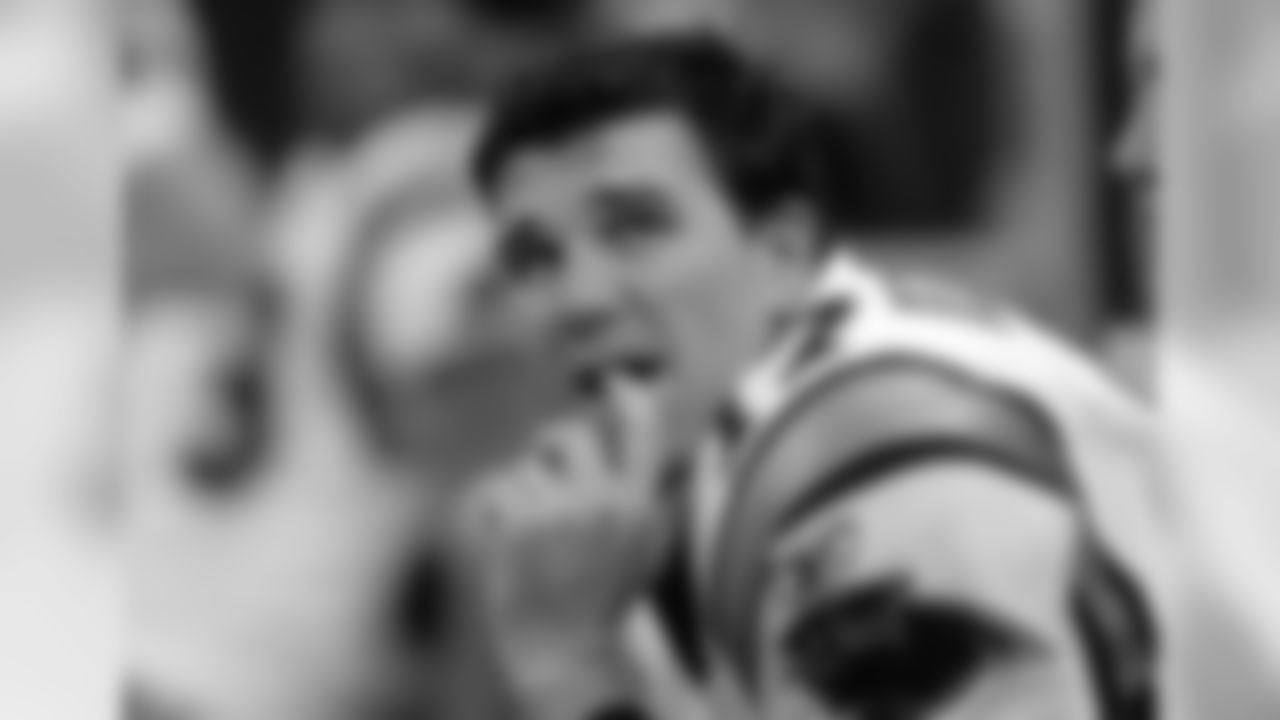 Carolina Panthers quarterback Jake Delhomme (17) sits on the bench near the end of a 30-20 loss to the New Orleans Saints in an NFL football game in New Orleans, Sunday, Nov. 8, 2009. (AP Photo/Dave Martin)