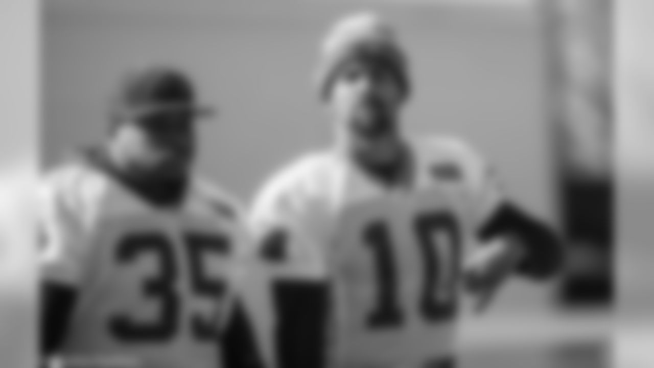 FB Mike Tolbert and WR Philly Brown