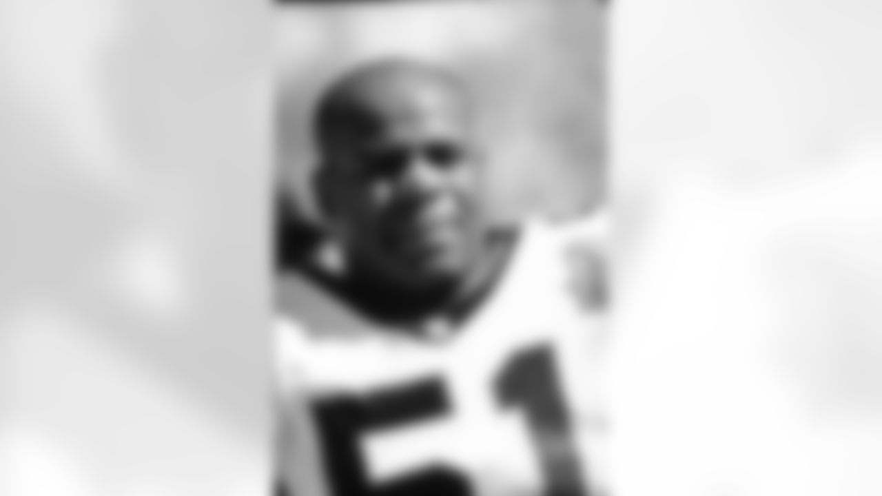 Sam Mills played for Carolina from 1995-97, then served as an assistant coach from 1998-2004.