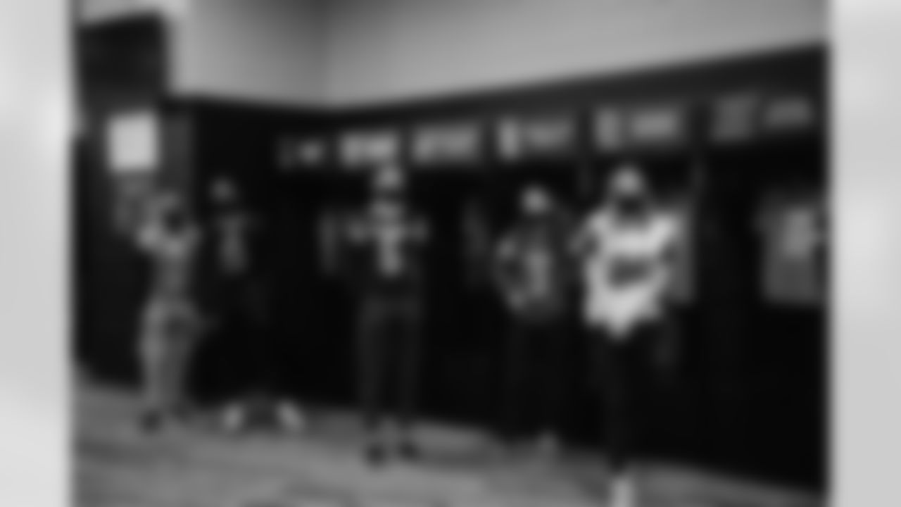 The Panthers held a special event for National Girls and Women's Sports Day, announcing the launch of a new Girls High School Flag Football league and empowering young women with a special photo shoot in their uniforms.