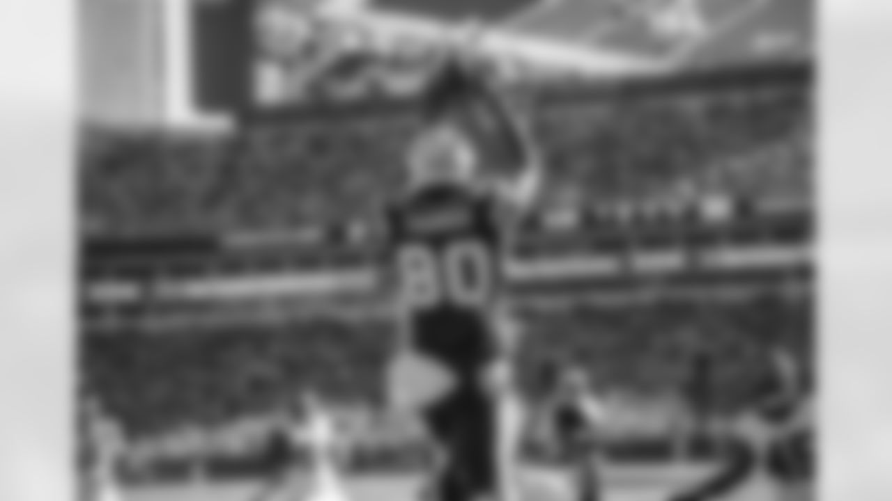 Ian Thomas has played in 65 games with 30 starts in four seasons in Carolina, totaling 802 receiving yards on 90 receptions.
