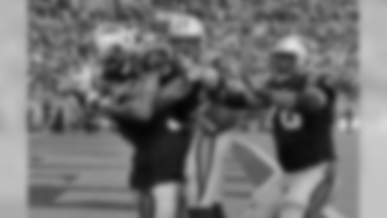 FB Mike Tolbert, WR Domenik Hixon, T Jordan Gross, T Nate Chandler