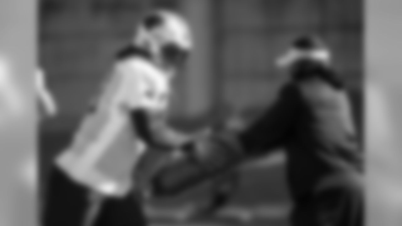 The Carolina Panthers practice during week twelve for their upcoming game against the Seattle Seahawks on Thursday, November, 22, 2018 in Charlotte, NC.