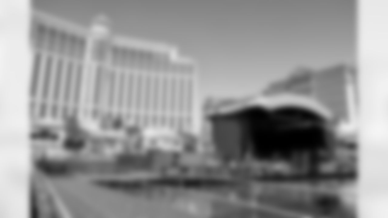 NFL Draft setup in Las Vegas