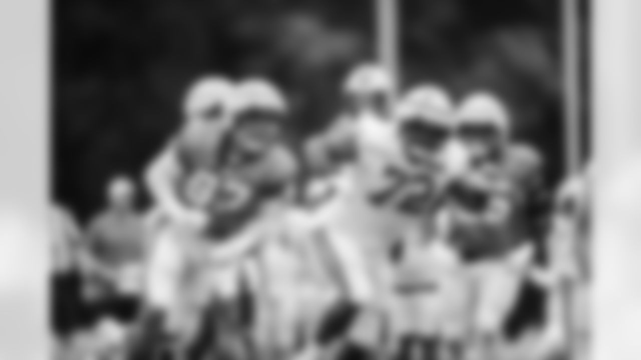DE - 97 - Yetur Gross-Matos
T - 72 - Taylor Moton
CB - 35 - Kalon Barnes