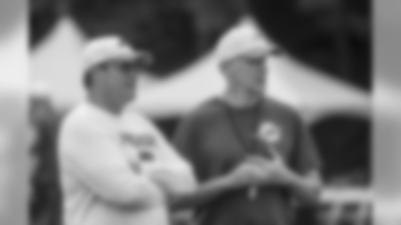 Head Coach Ron Rivera and Head Coach Joe Philbin