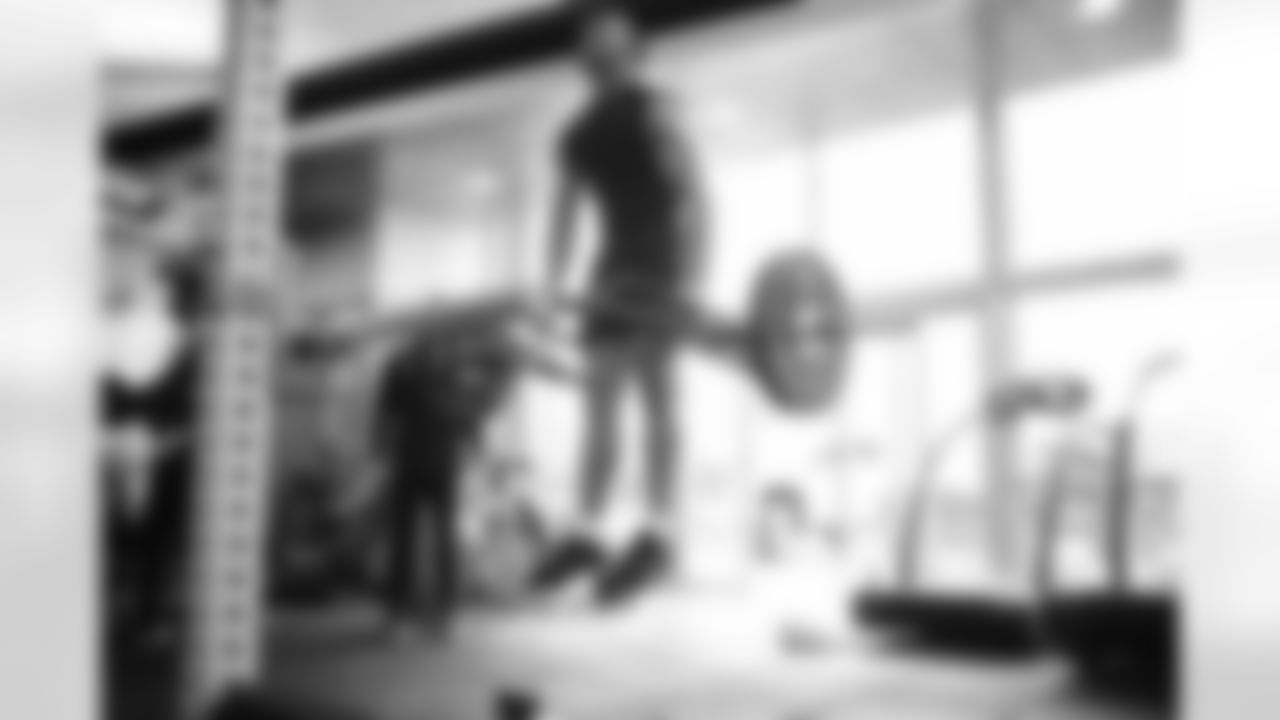 Offseason workouts on Thursday